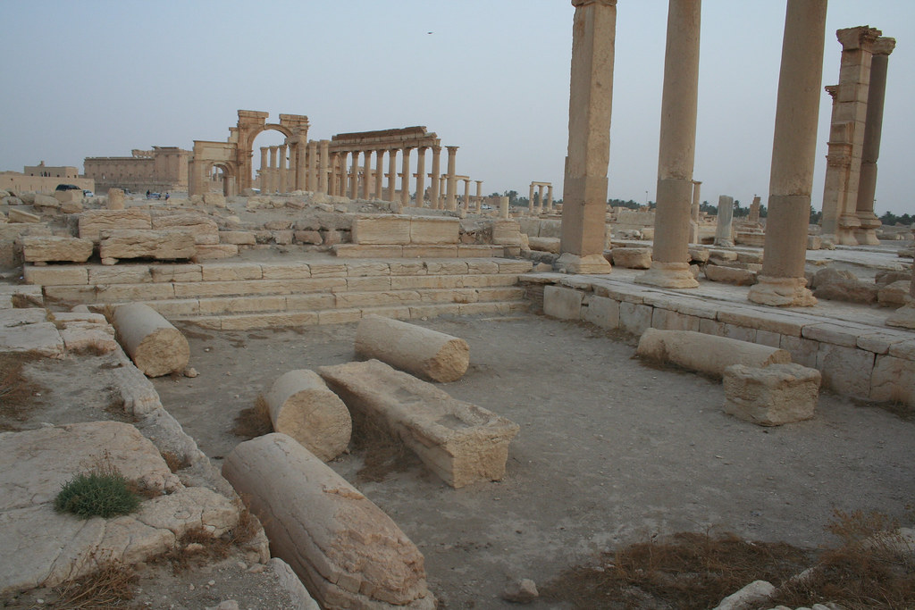 Palmyra - Baths of Diocletian natatio