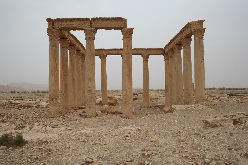 Palmyra - domestic peristyle