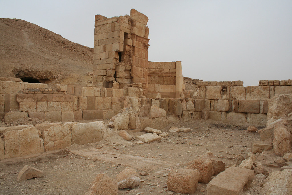 Palmyra - Temple of the Standards room to left of central cella