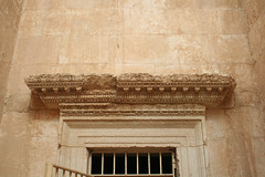 Palmyra - underground Tomb of the Brothers decorated cornice
