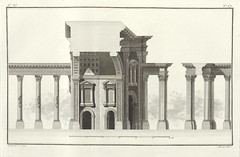 Monumental Arch, reconstruction and cross section