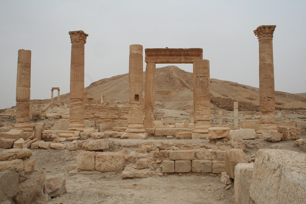 Palmyra - Temple of Allat doorway