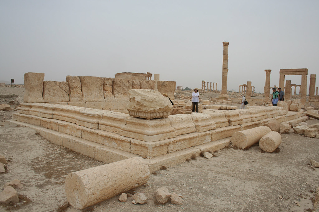 Palmyra - Temple of Allat podium