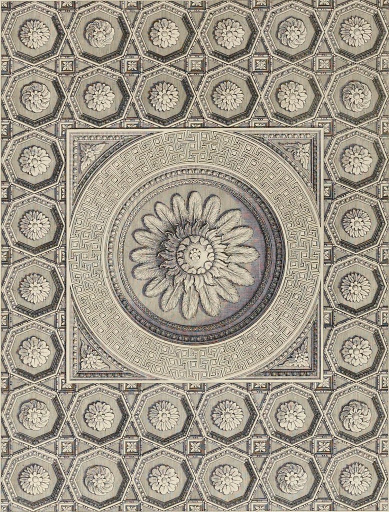 Temple of Bel, cella ceiling design