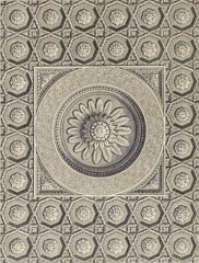 Temple of Bel, cella ceiling design