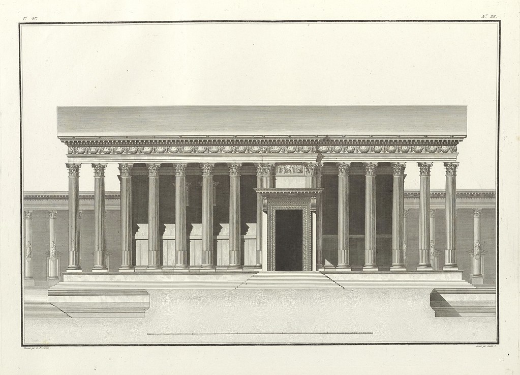 Temple of Bel, reconstruction of the cella