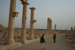 Palmyra - temple of Nabu portico