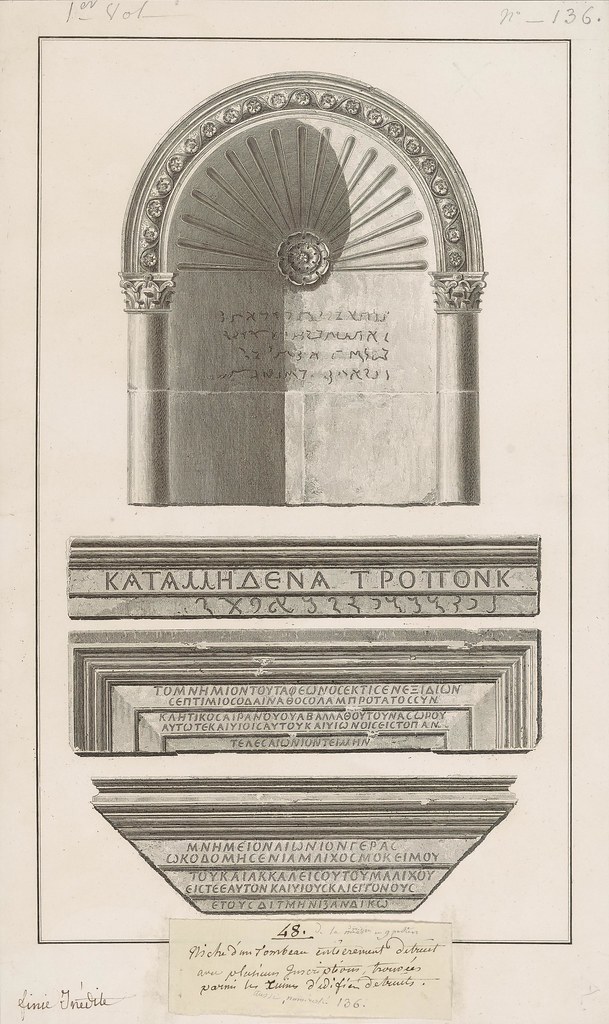 Tomb inscriptions