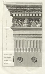 Tower tomb, architectural detail