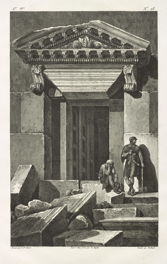 Tower tomb of Iamlichu, entrance