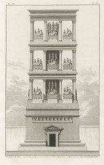 Tower tomb, reconstruction